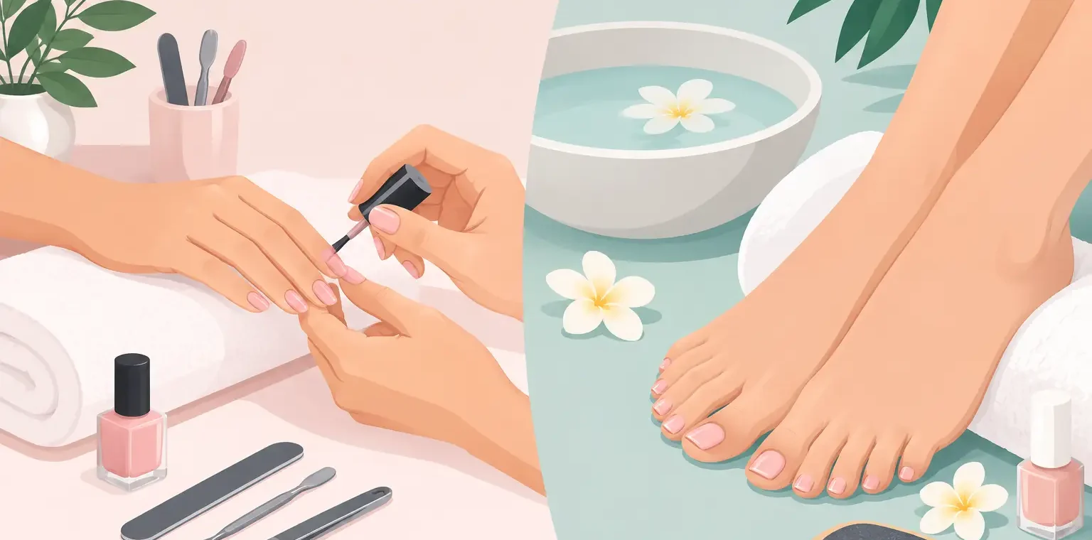 Difference Between Manicure and Pedicure