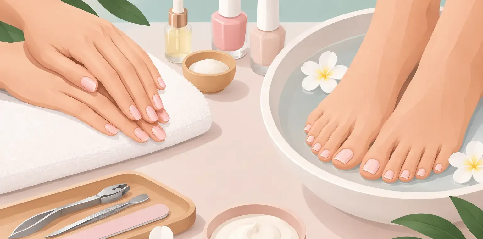 Nails Manicure and Pedicure Care That Lasts