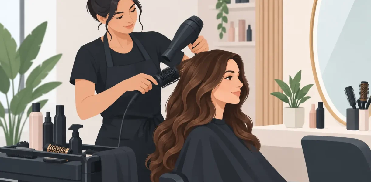 What Is Hair Styling in a Salon? A Clear Guide
